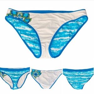 NWT Athleta Reversible Swim Bottoms S